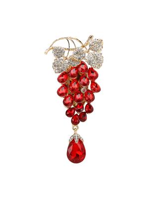 red tone brooch - 15627732 - Standard Image - 1