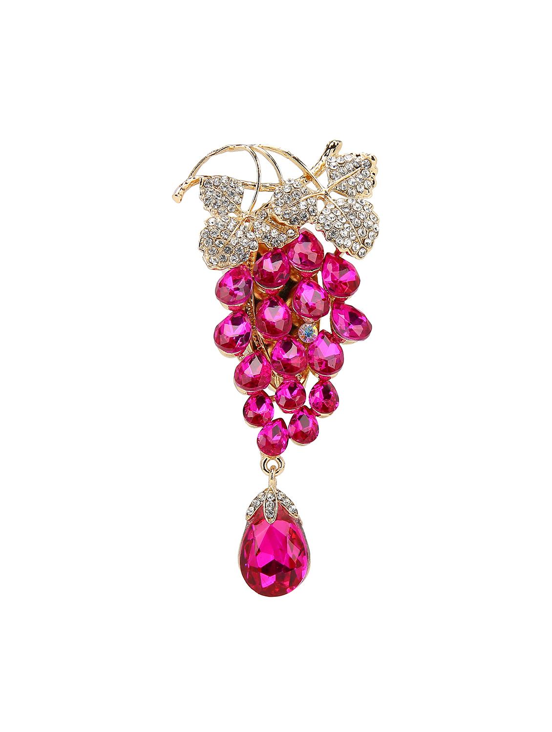 pink tone brooch - 15627733 - Zoom Image - 1