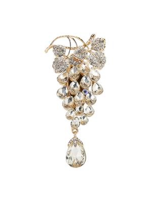 white tone brooch - 15627734 - Standard Image - 1