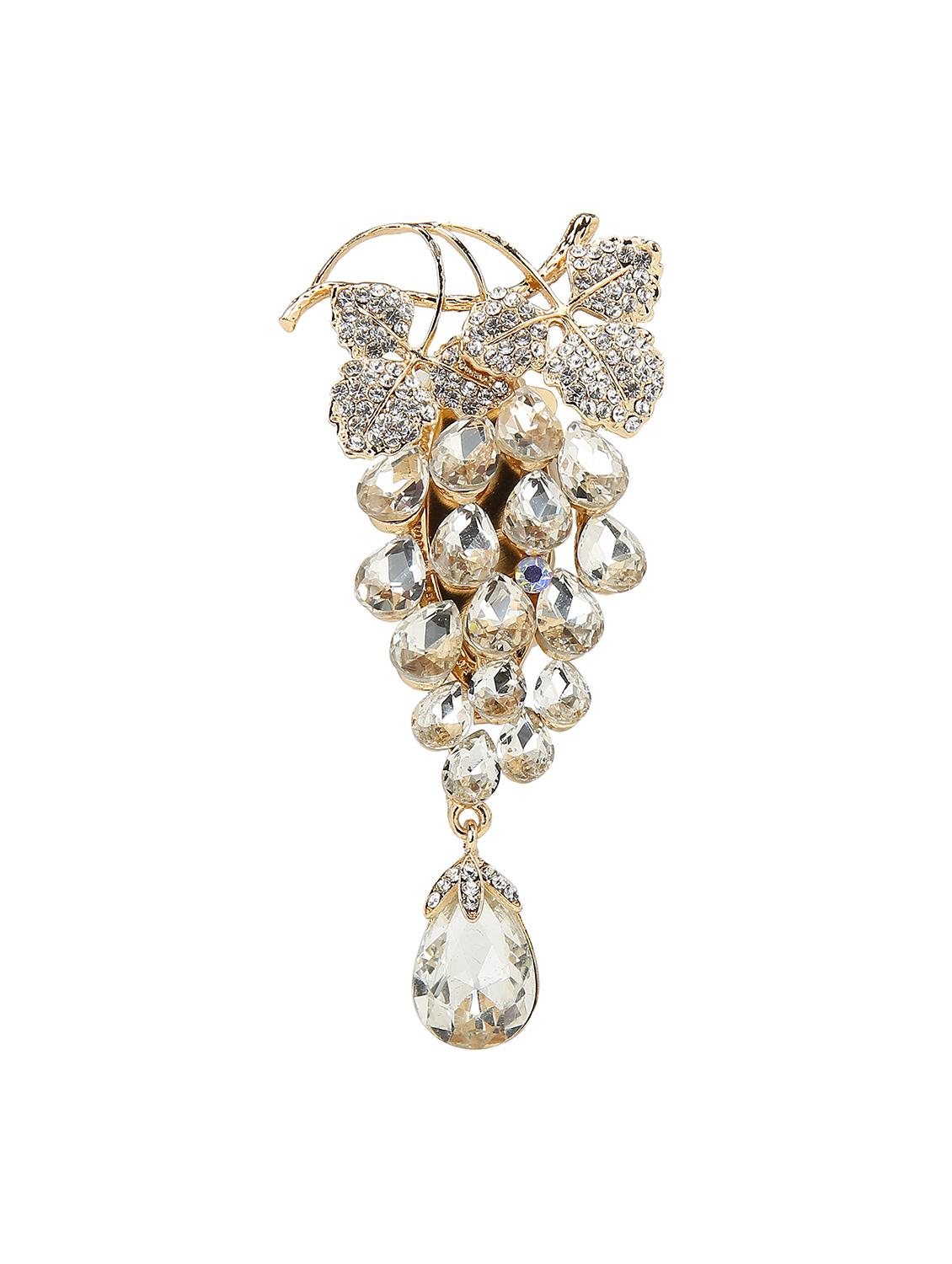white tone brooch - 15627734 - Zoom Image - 1
