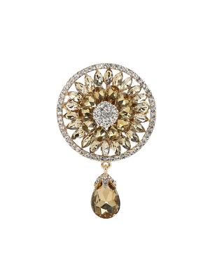 gold tone brooch - 15627742 - Standard Image - 1
