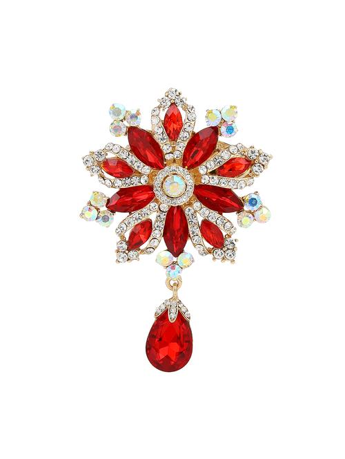 red metal brooch - 15627750 - Standard Image - 1