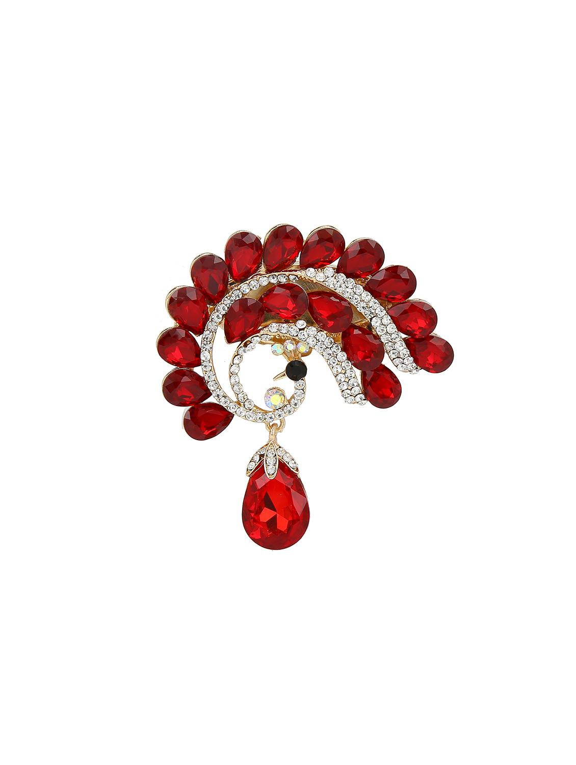 red metal brooch - 15627762 - Zoom Image - 1
