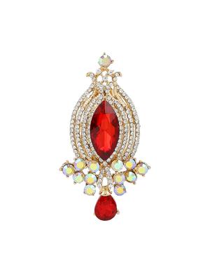red metal brooch - 15627774 - Standard Image - 1