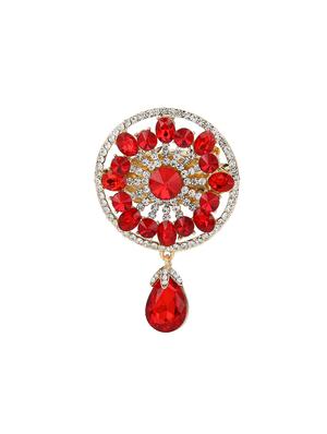 red metal brooch - 15627798 - Standard Image - 1