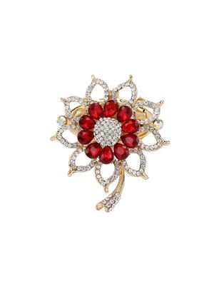 red metal brooch - 15627804 - Standard Image - 1