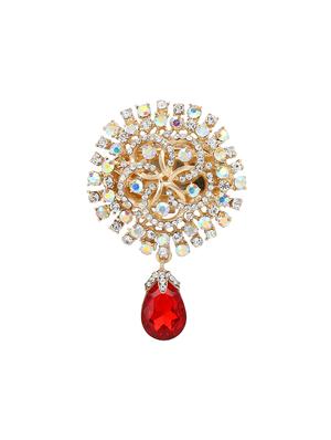 red metal brooch - 15627810 - Standard Image - 1