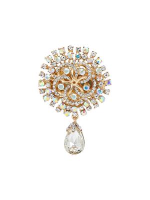 white metal brooch - 15627812 - Standard Image - 1