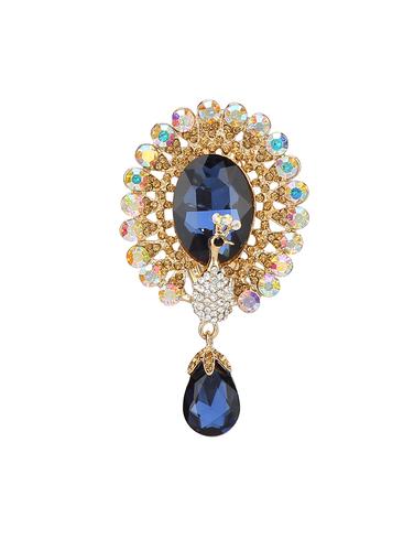 blue metal brooch - 15627837 - Very Small Image - 1