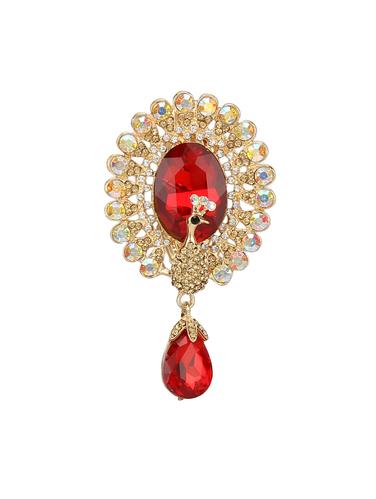 red metal brooch - 15627840 - Very Small Image - 1