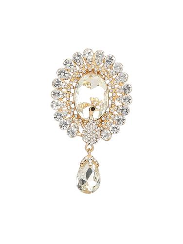 white metal brooch - 15627842 - Very Small Image - 1