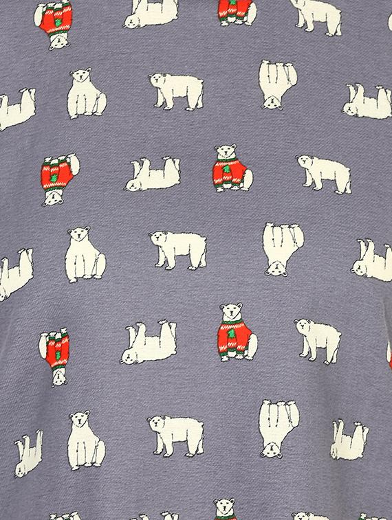 quirky print short sleeved crop tee - 15628017 - Zoom Image - 4