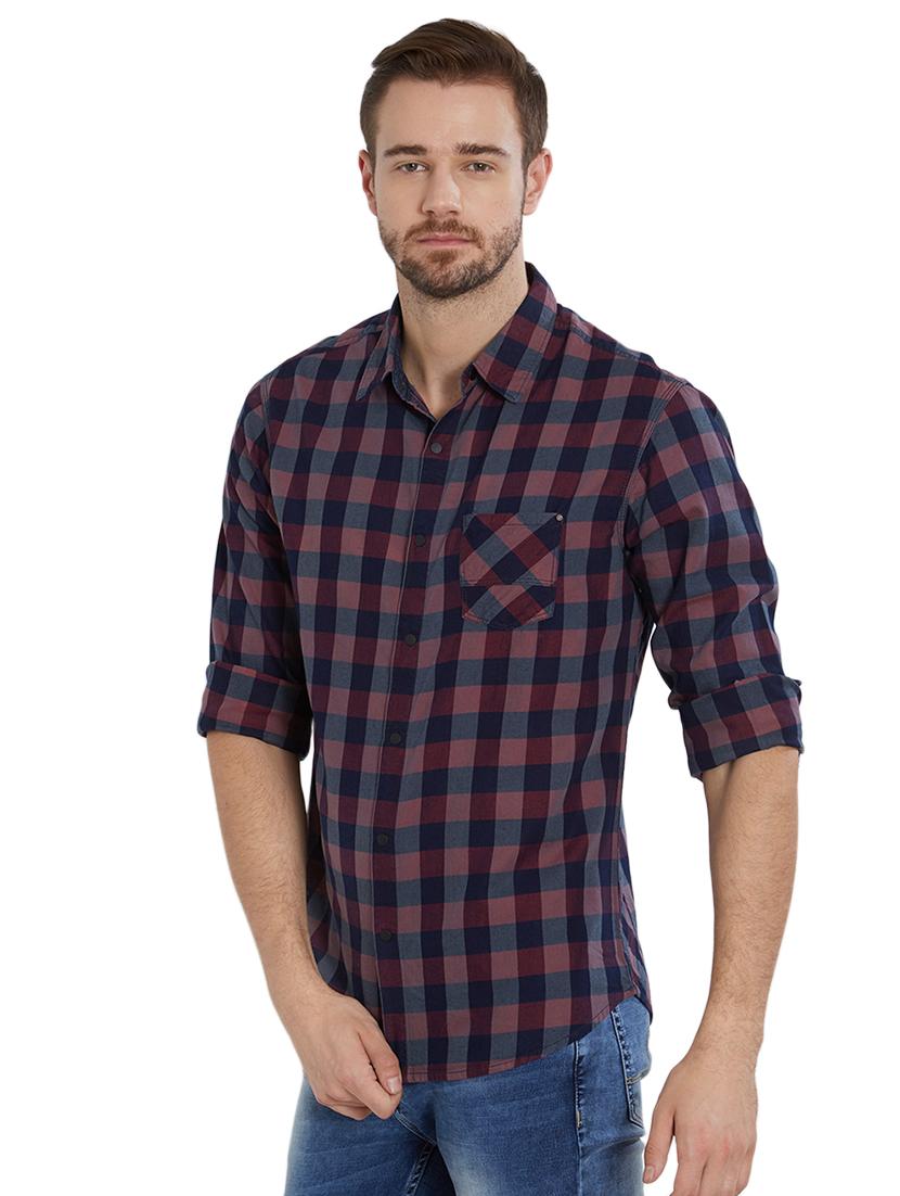 multi colored cotton casual shirt - 15628489 - Zoom Image - 2