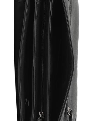 black leatherette (pu) regular sling bag - 15628719 - Standard Image - 3