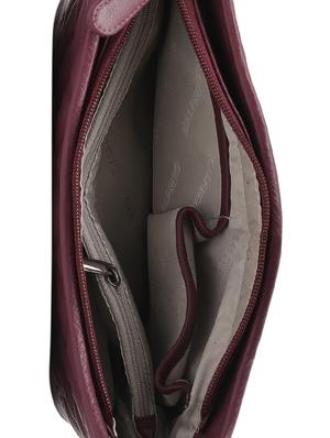purple leatherette (pu) regular sling bag - 15628726 - Standard Image - 3
