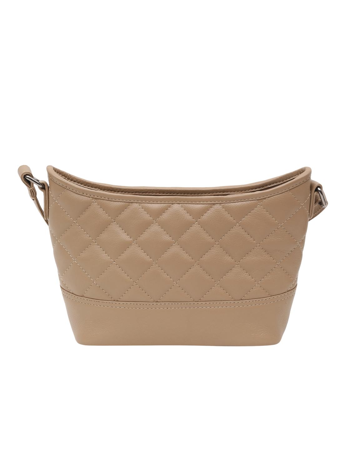 beige leatherette (pu) regular sling bag - 15628728 - Zoom Image - 2