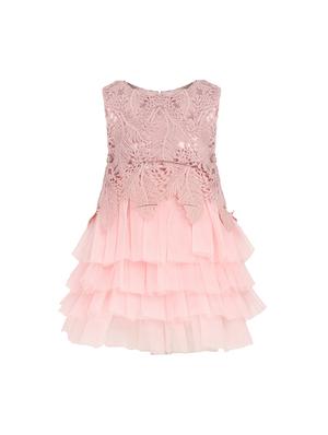 pink net frock - 15628884 - Standard Image - 1