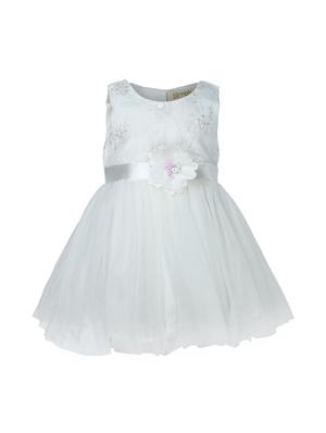 white net frock - 15628888 - Standard Image - 1