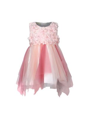 pink net frock - 15628890 - Standard Image - 1
