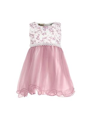 purple net frock - 15628893 - Standard Image - 1