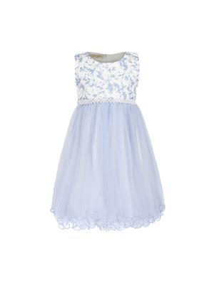 blue net frock - 15628899 - Standard Image - 1
