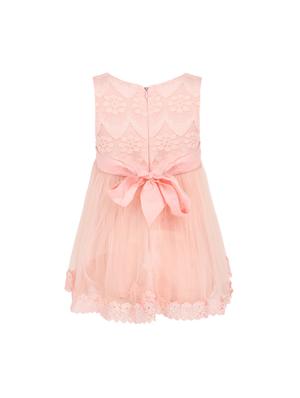 pink net frock - 15628905 - Standard Image - 3