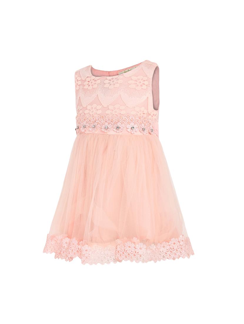 pink net frock - 15628905 - Zoom Image - 2