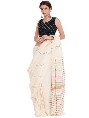 stripes self-design blouse - 15629103 - Standard Image - 4