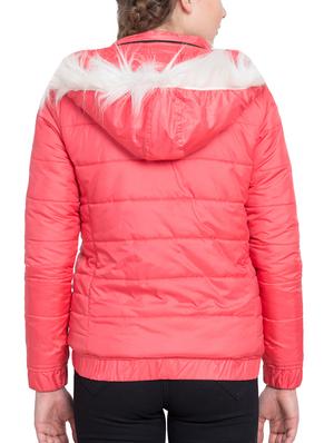 fur hooded puffer jacket - 15629226 - Standard Image - 3