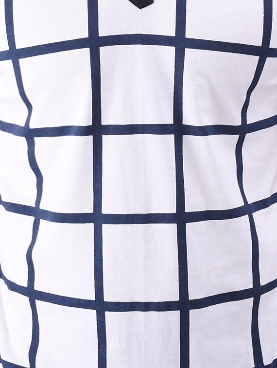 white cotton polo t-shirt - 15629284 - Zoom Image - 5