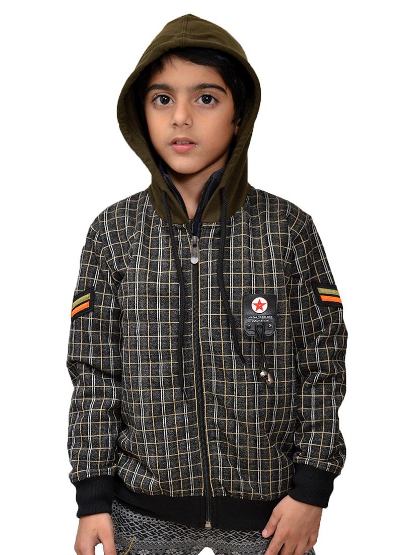 green cotton blend jacket - 15629414 - Zoom Image - 1