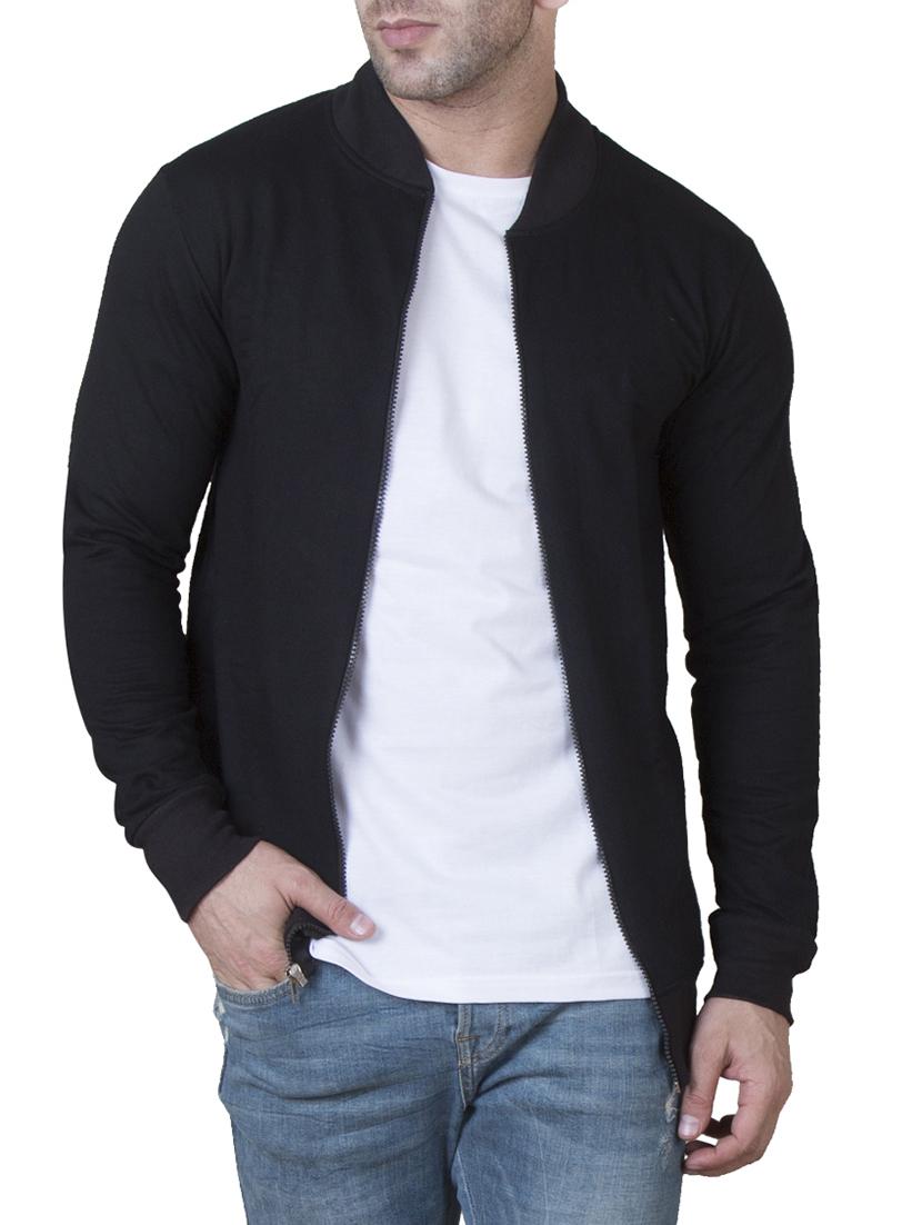 black cotton sweatshirt - 15629590 - Zoom Image - 1