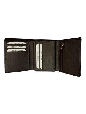 dark brown leatherette wallet - 15630708 - Standard Image - 4