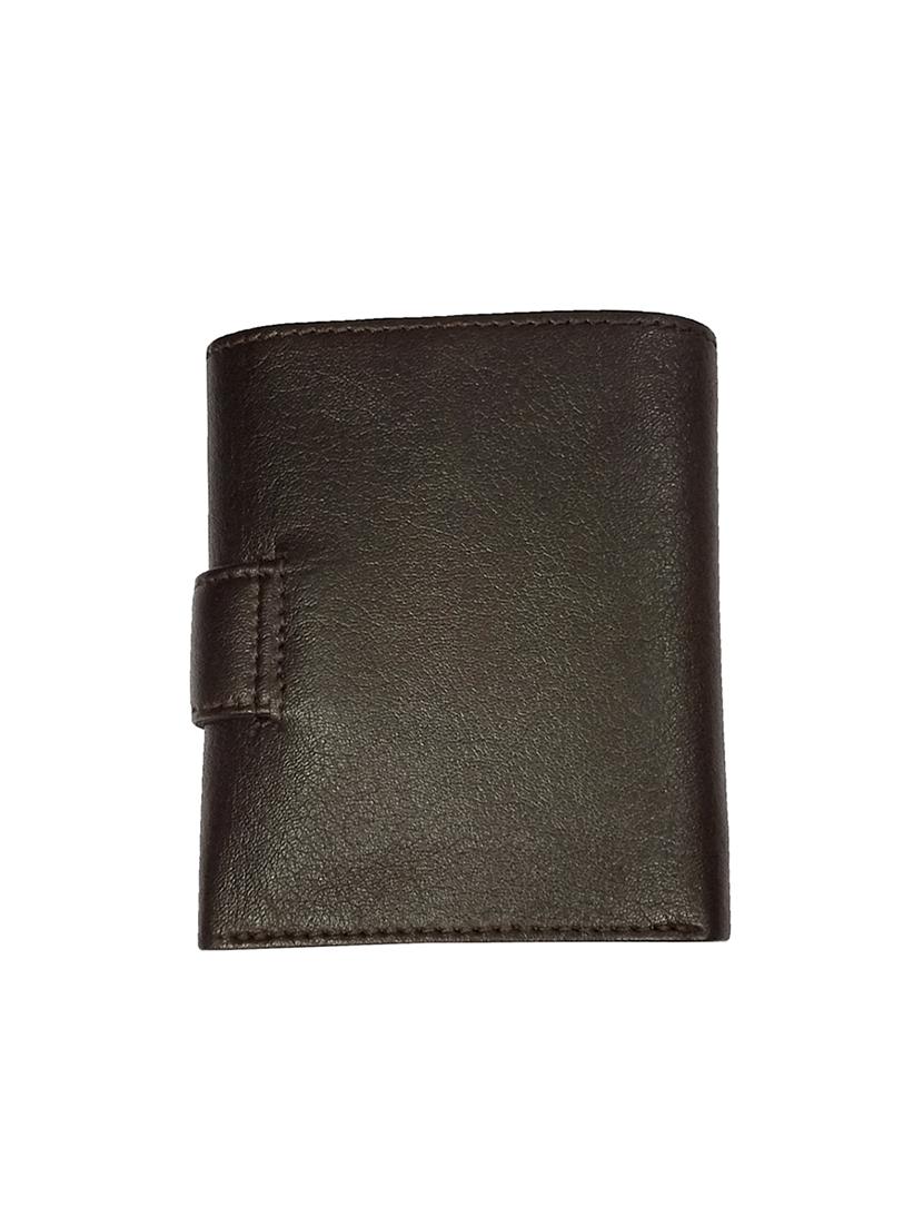 dark brown leatherette wallet - 15630708 - Zoom Image - 2