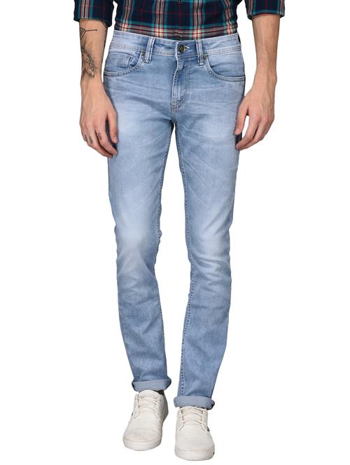 blue denim washed jeans - 15631458 - Very Small Image - 1