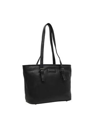 black leatherette (pu) regular handbag - 15632074 - Standard Image - 4