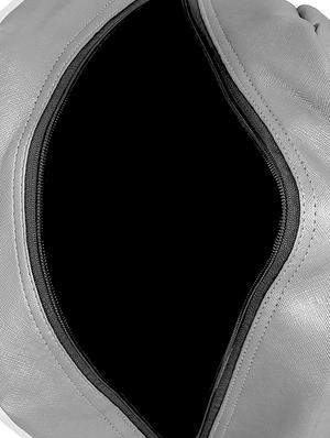 silver leatherette (pu) fashion backpack - 15632370 - Standard Image - 3