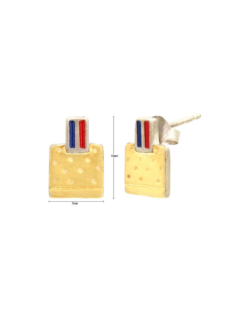 gold silver studs - 15635921 - Zoom Image - 2