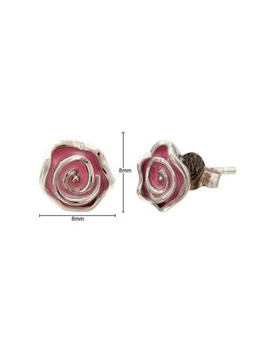 pink silver studs - 15635971 - Standard Image - 2