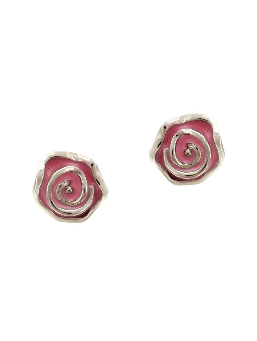 pink silver studs - 15635971 - Zoom Image - 1