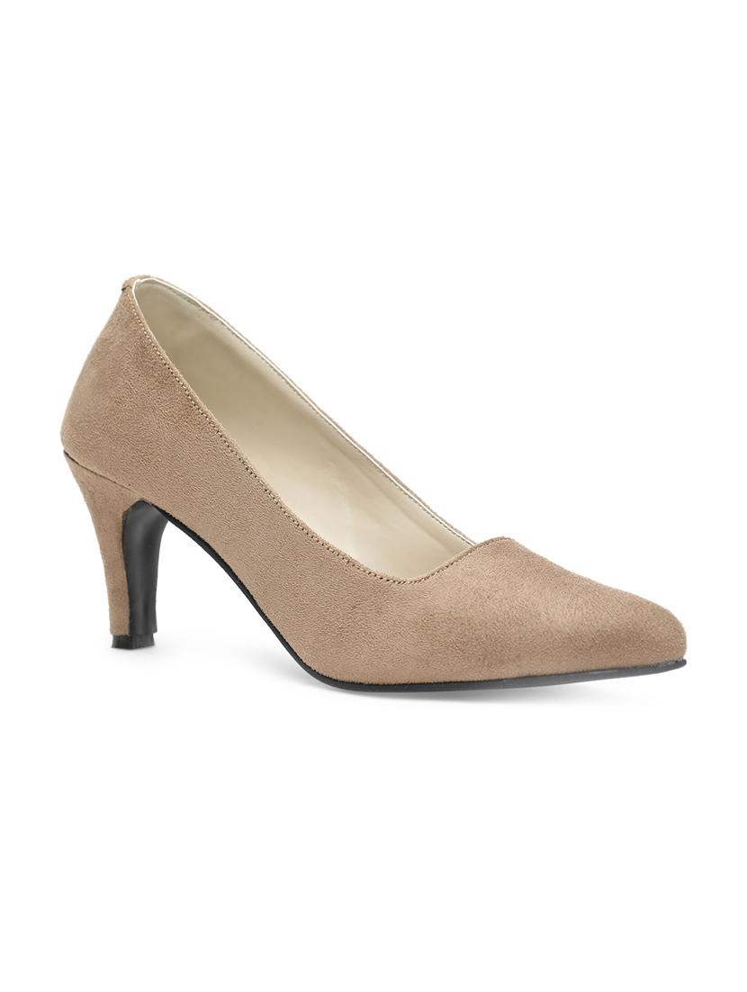 beige slip on pumps - 15636253 - Zoom Image - 1