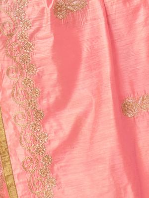 zari embroidered unstitched palazzo suit - 15636839 - Standard Image - 3