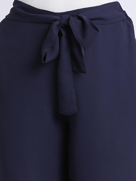 tie knot belted culottes - 15637128 - Zoom Image - 5