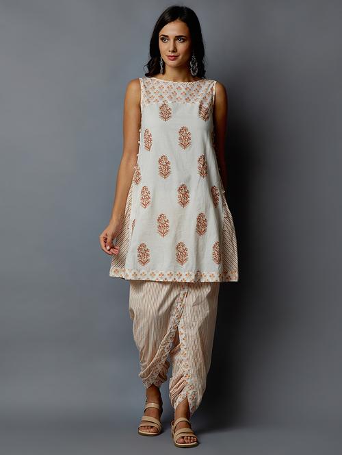 printed a-line kurta - 15637268 - Very Small Image - 1