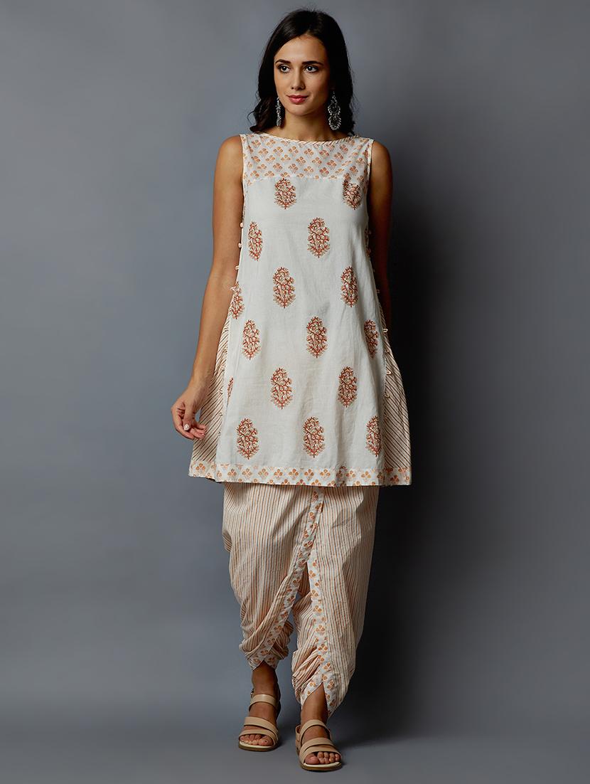 Printed a-line kurta - 15637268 - Zoom Image - 1