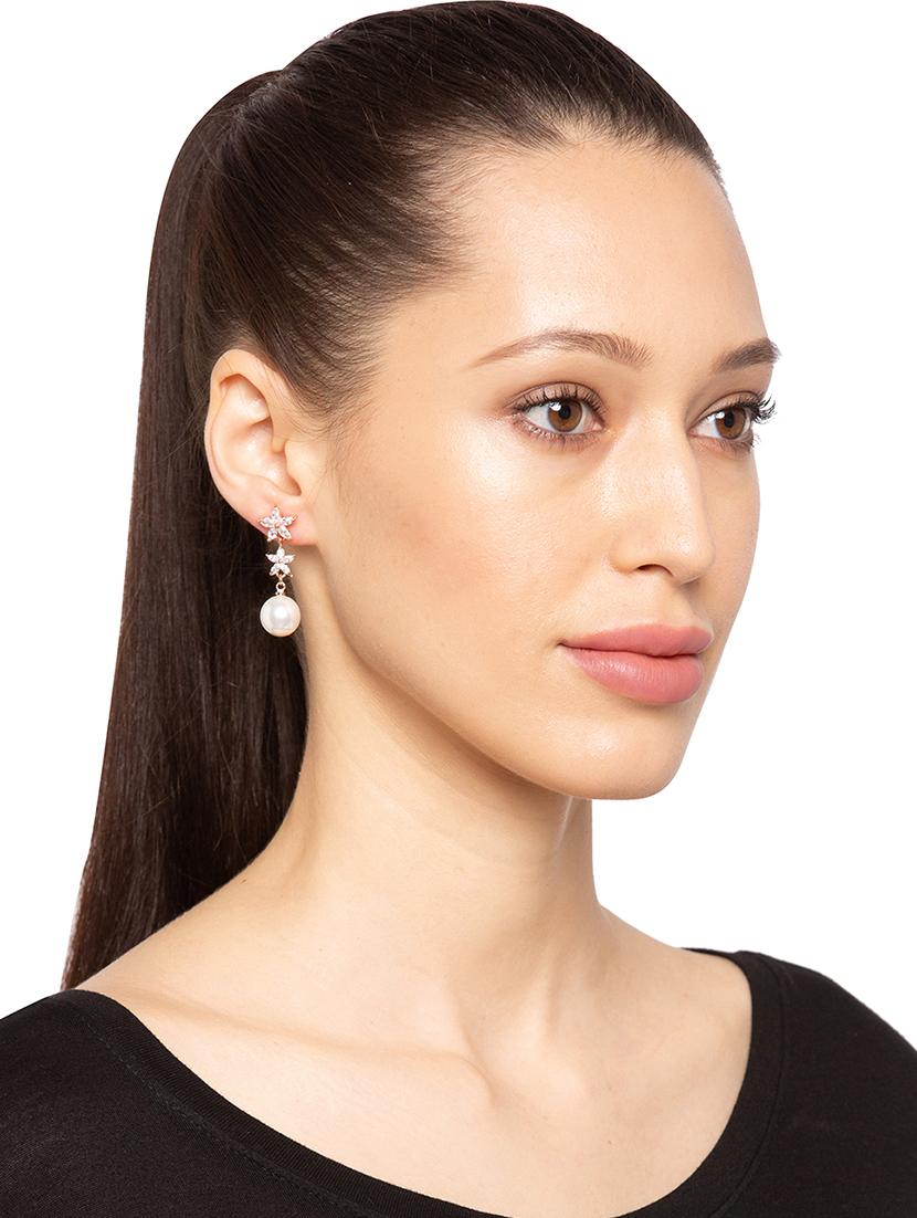 gold tone earrings - 15641122 - Zoom Image - 1