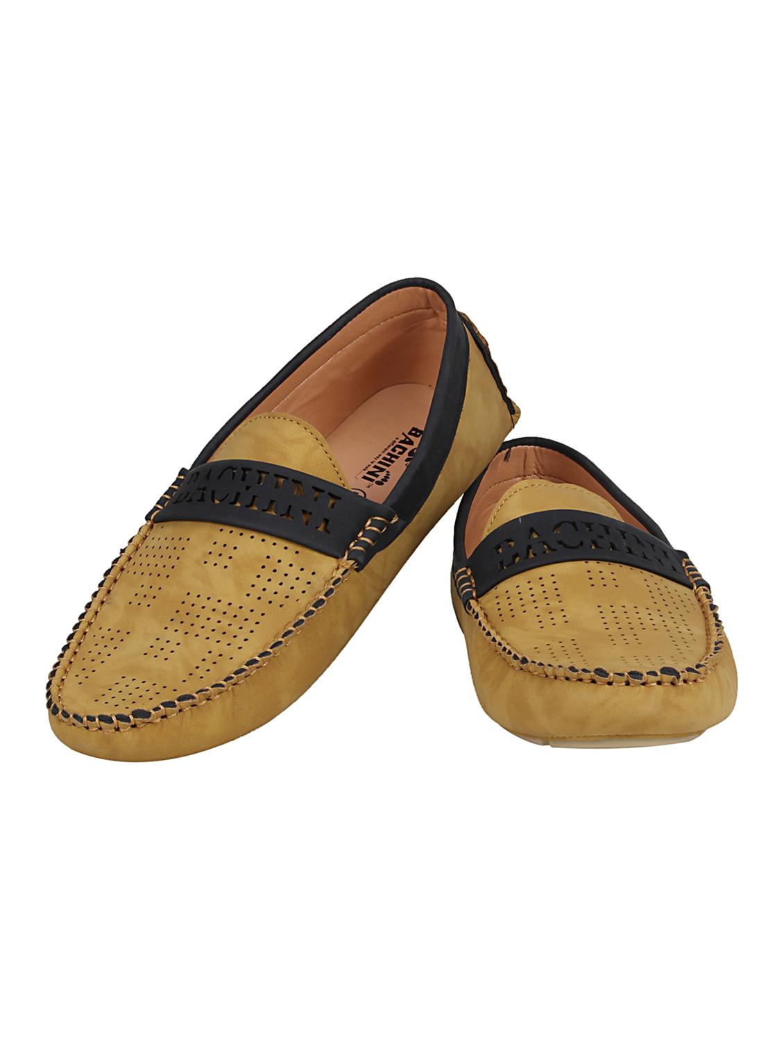 beige leatherette slip on loafers - 15642296 - Zoom Image - 1