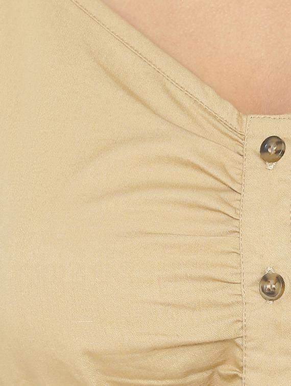 cami neck tie-up back top - 15646158 - Zoom Image - 4