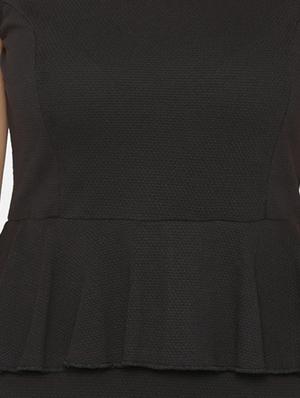 side slit peplum dress - 15646183 - Standard Image - 4