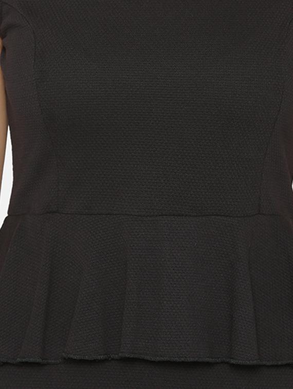 side slit peplum dress - 15646183 - Zoom Image - 4